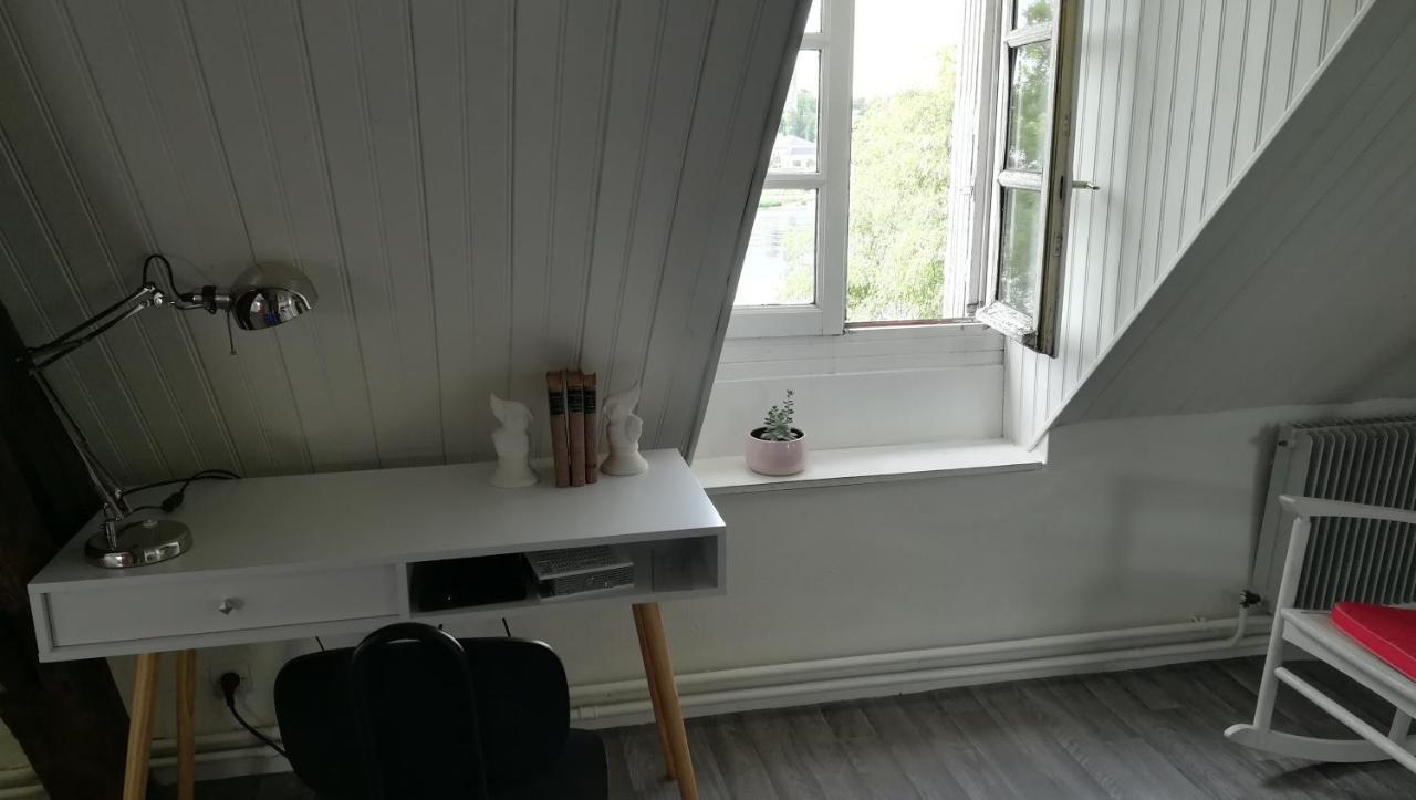 Appartement Spacieux Vue Sur Loire Proche Du Centre Blois Esterno foto